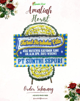 Papan Bunga Duka di 8 Ulu