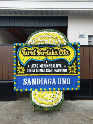 Papan Bunga Duka di 8 Ulu